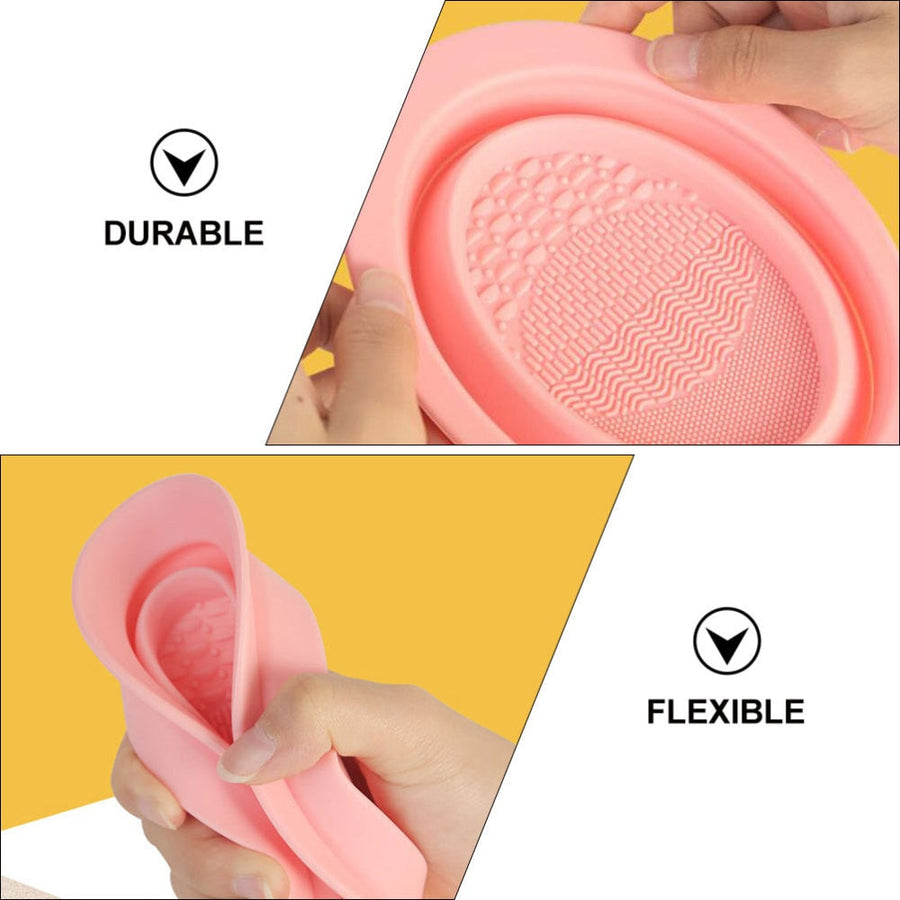 Foldable Makeup Brush Cleaning Bowl - Image 4