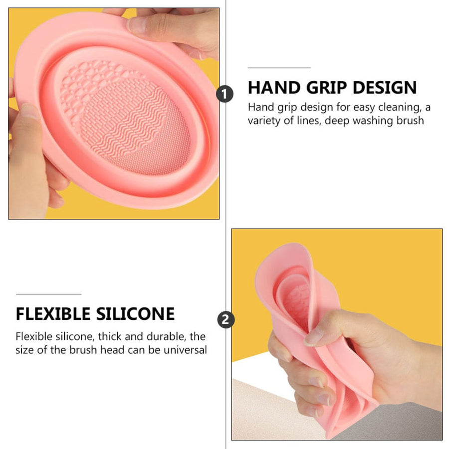 Foldable Makeup Brush Cleaning Bowl - Image 1