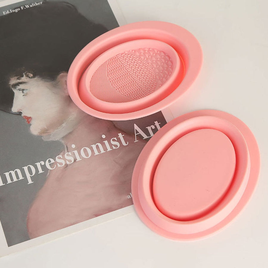 Foldable Makeup Brush Cleaning Bowl - Image 3