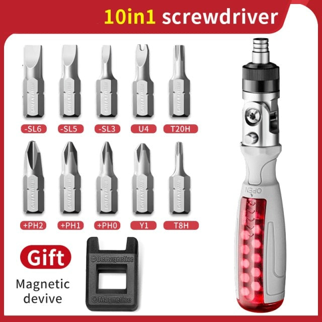 Multi-Angle Use Screwdriver Tool Set - Image 8