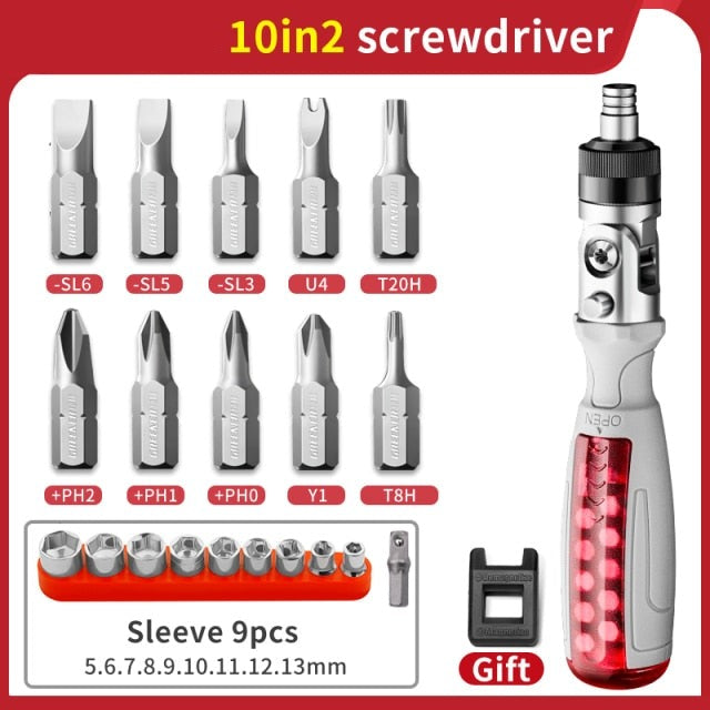 Multi-Angle Use Screwdriver Tool Set - Image 9