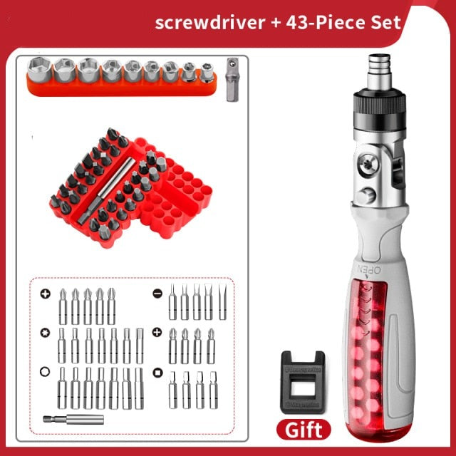 Multi-Angle Use Screwdriver Tool Set - Image 10