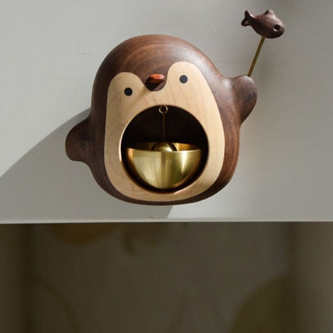 Solid Wood Cute Hanging Door Bell - Image 8