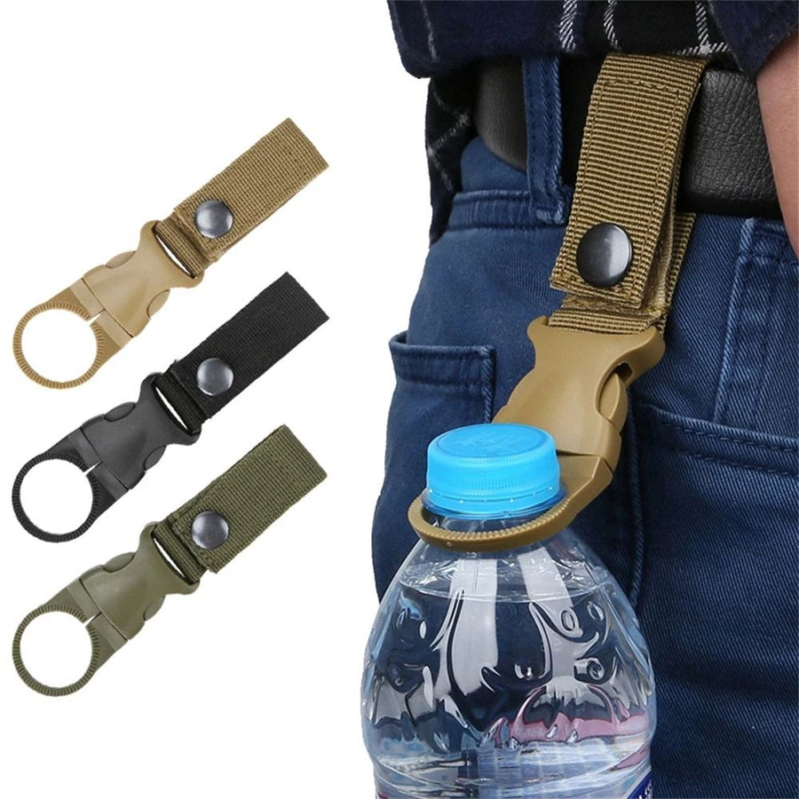 Military Style Belt Keychain Bottle Hook - Image 0