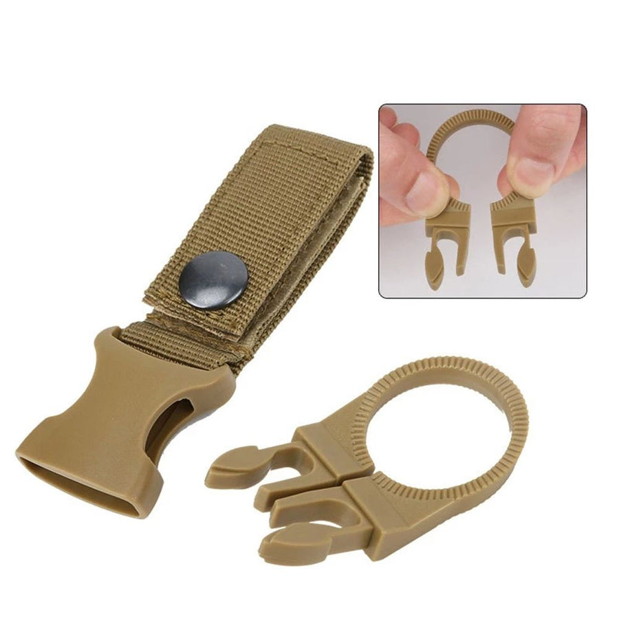 Military Style Belt Keychain Bottle Hook - Image 2