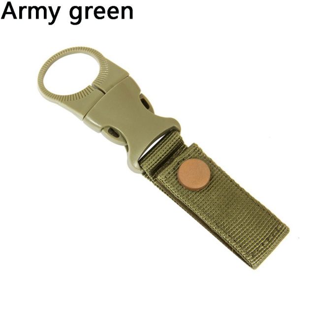 Military Style Belt Keychain Bottle Hook