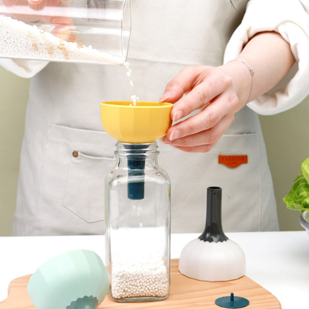 Creative Multifunctional Kitchen Filter Funnel