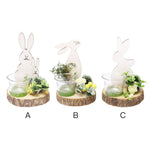 Easter Bunny Nordic Candle Holder Rabbit