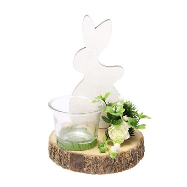 Easter Bunny Nordic Candle Holder Rabbit - Image 6