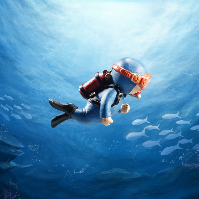Aquarium Floating Diver Ornament - Image 6