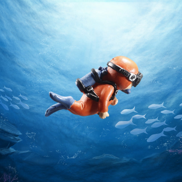 Aquarium Floating Diver Ornament - Image 5