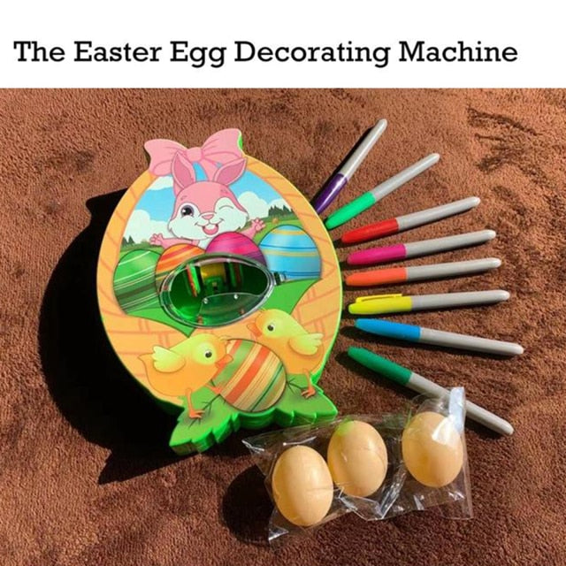 DIY Easter Egg Paint Art Board