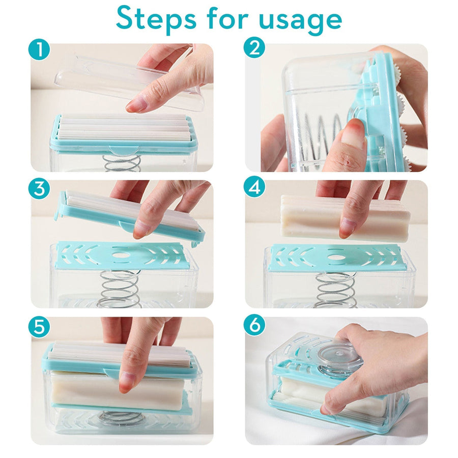 Foaming Soap Drainer Box Brush - Image 1