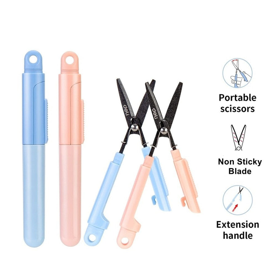 Foldable Mini Safe Paper Cutter Scissor - Image 1