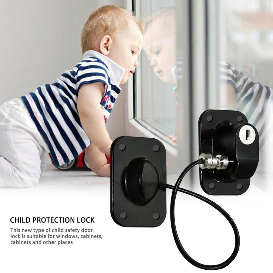 Kids Safety Sticky Window Cabinet Lock - Image 1