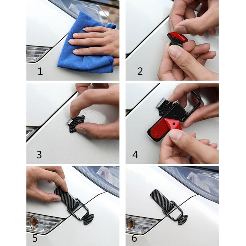 Car Bumper Security Lock Hook Clip