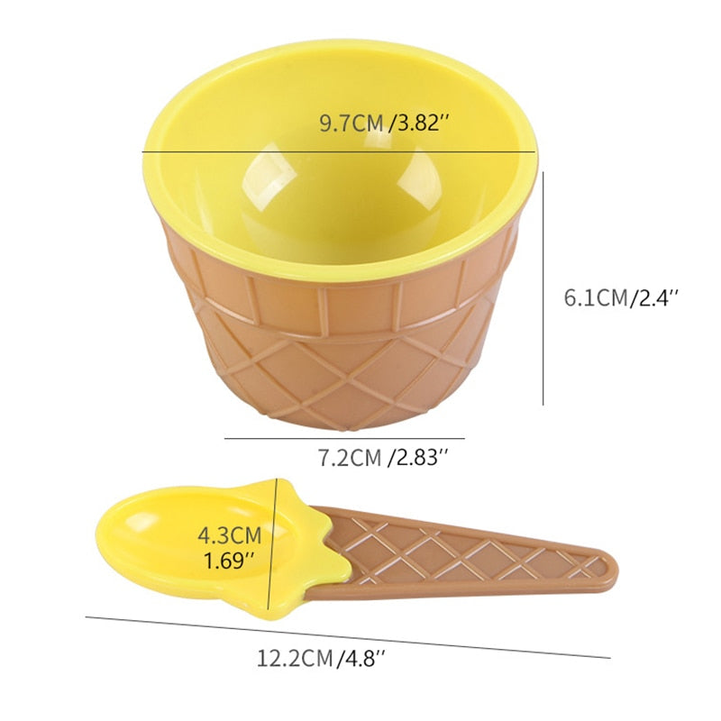Candy Melting Ice Cream Bowl Set - Image 4
