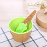 Candy Melting Ice Cream Bowl Set