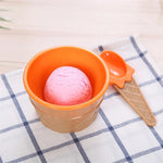 Candy Melting Ice Cream Bowl Set