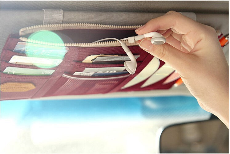 High-grade Sun Visor Storage Bag for Car - Image 1