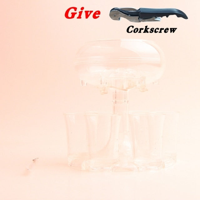 Elegant Glass Party Drink Dispenser Game Set - Image 7