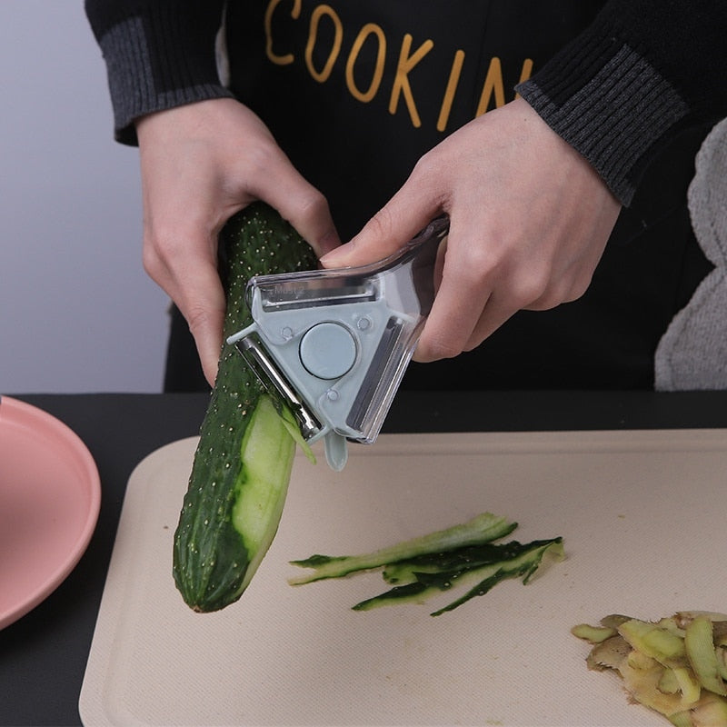 Magic Multi-Blade Triangle Vegetable Peeler · Mavigadget