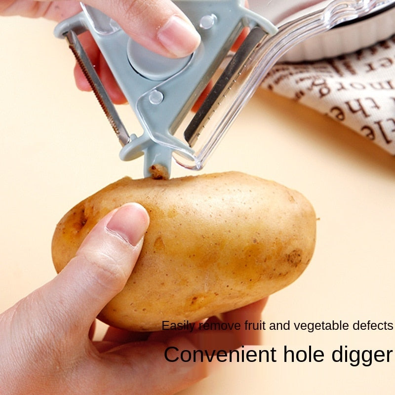 Magic Multi-Blade Triangle Vegetable Peeler - Image 6