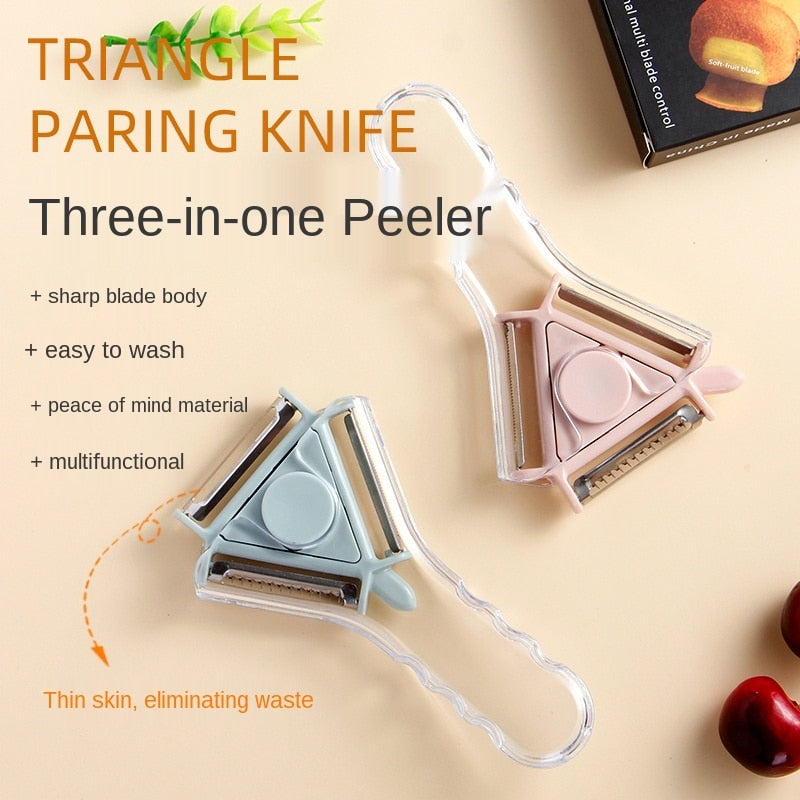 Magic Multi-Blade Triangle Vegetable Peeler