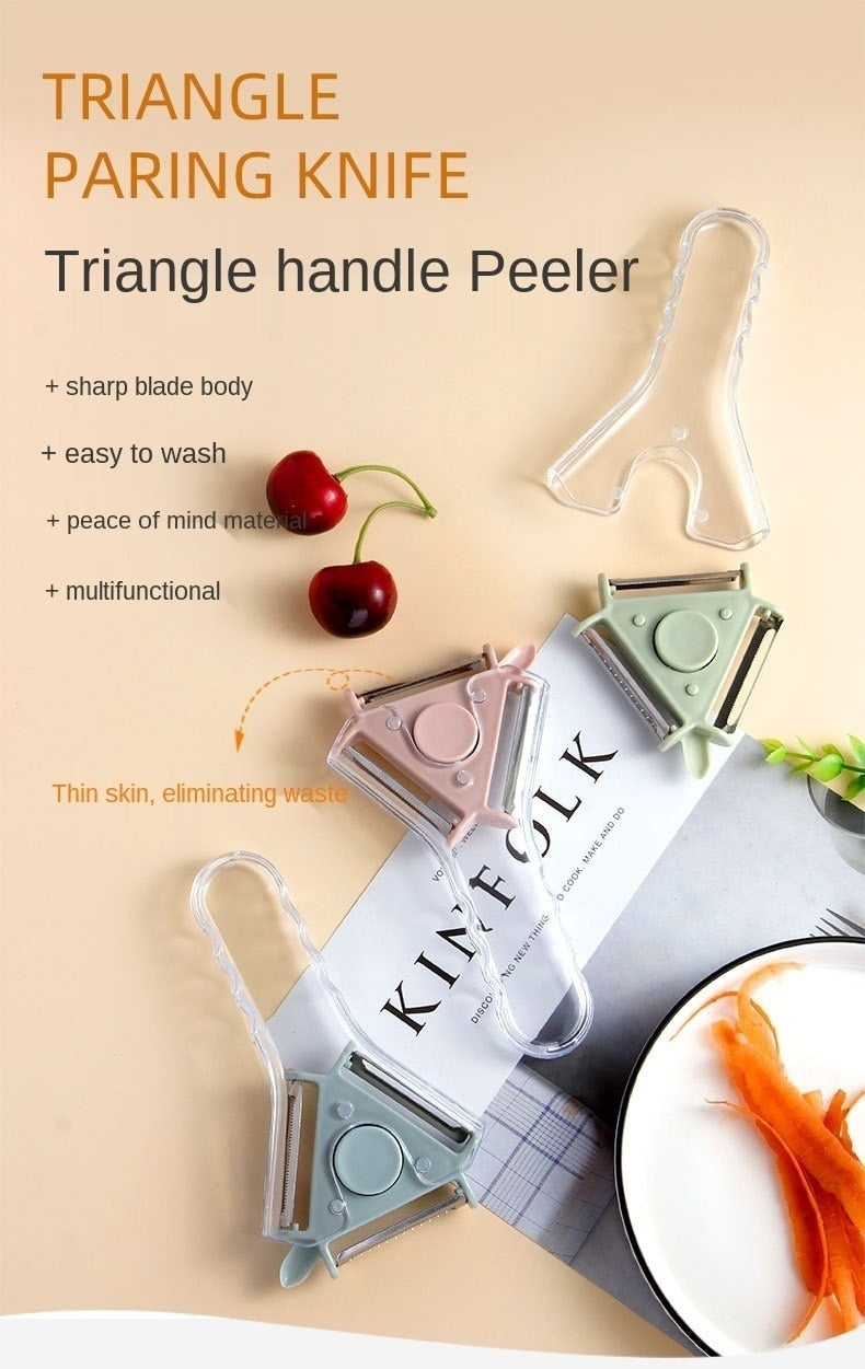 Magic Multi-Blade Triangle Vegetable Peeler - Image 5