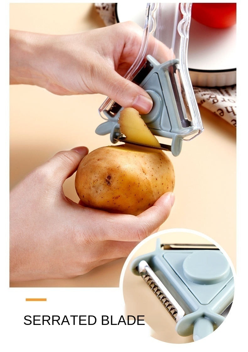 Magic Multi-Blade Triangle Vegetable Peeler - Image 10