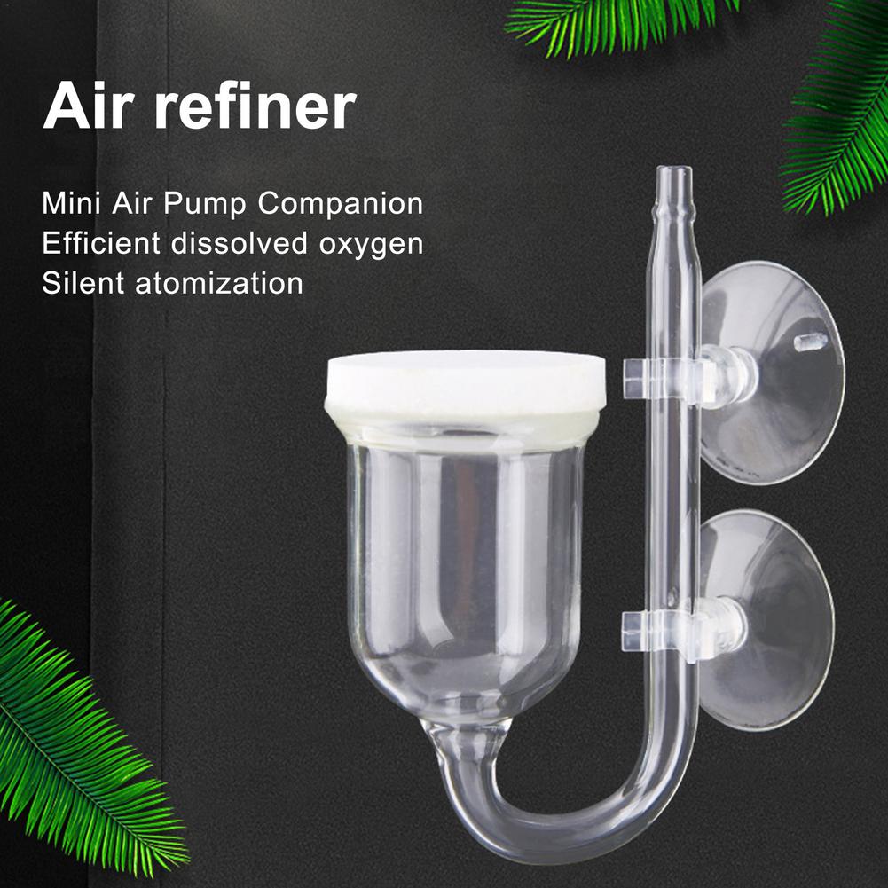 Aquarium Glass Bubble Oxygen Refiner