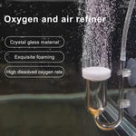 Aquarium Glass Bubble Oxygen Refiner