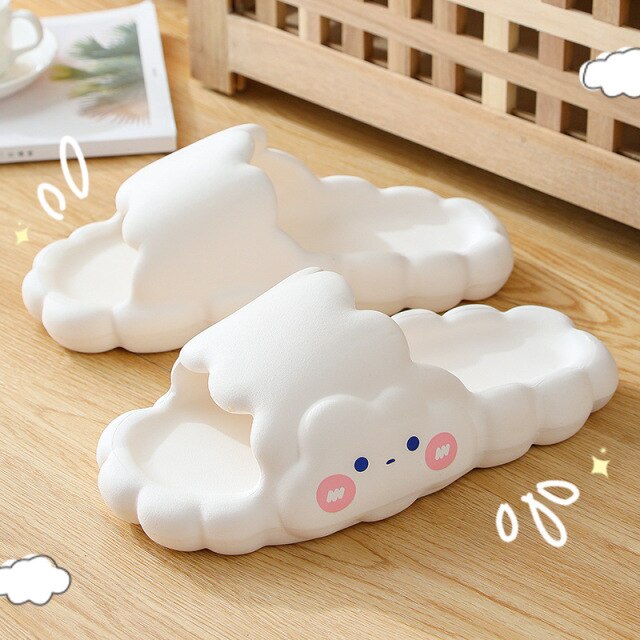 Cute Thick Foam Cloud Slippers - Image 9