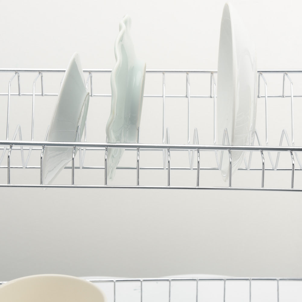 Kitchen Stainless Steel Rack Tableware Organizer