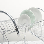 Kitchen Stainless Steel Rack Tableware Organizer