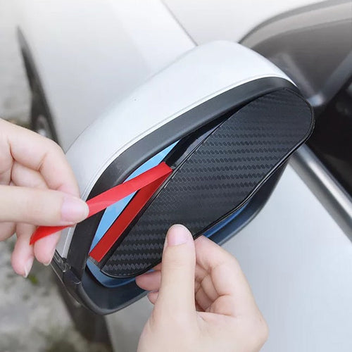 2pcs Car Rear View Mirror Rain Protector - Image 0