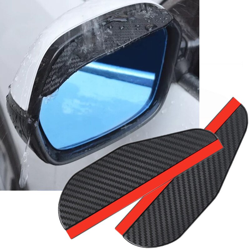 2pcs Car Rear View Mirror Rain Protector - Image 1
