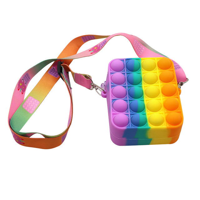 Anti-Stress Pop-it Bubble Silicone Bag