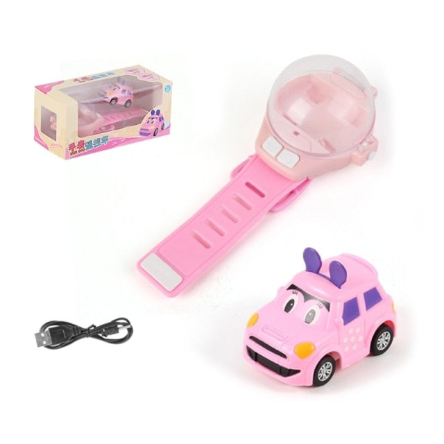 Wrist Strap Mini Wearable RC Car Kids Watch - Image 6