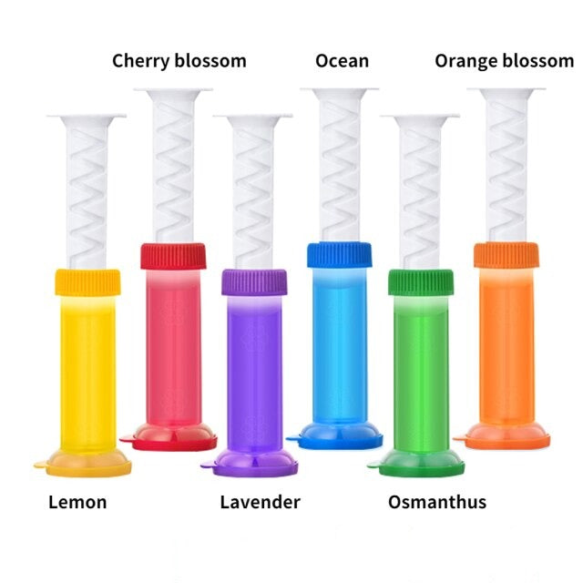 Aromatic Air Freshener Flower Gel Toilet Cleaner - Image 11