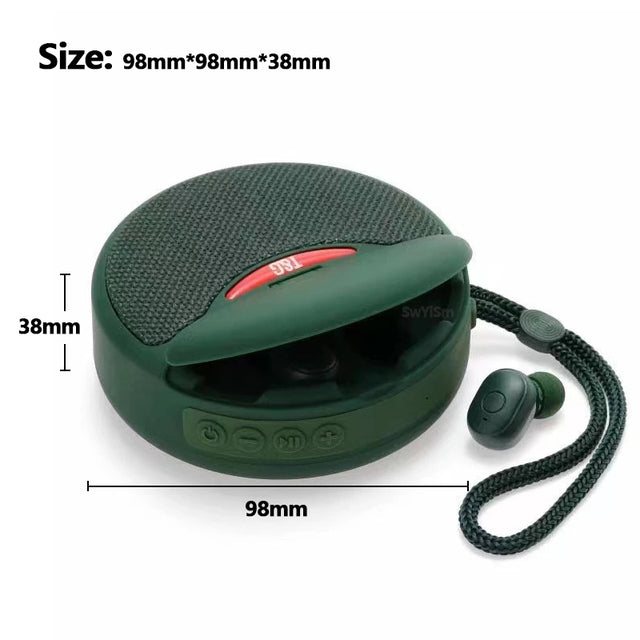 2in1 Earphone Bluetooth Speaker - Image 4