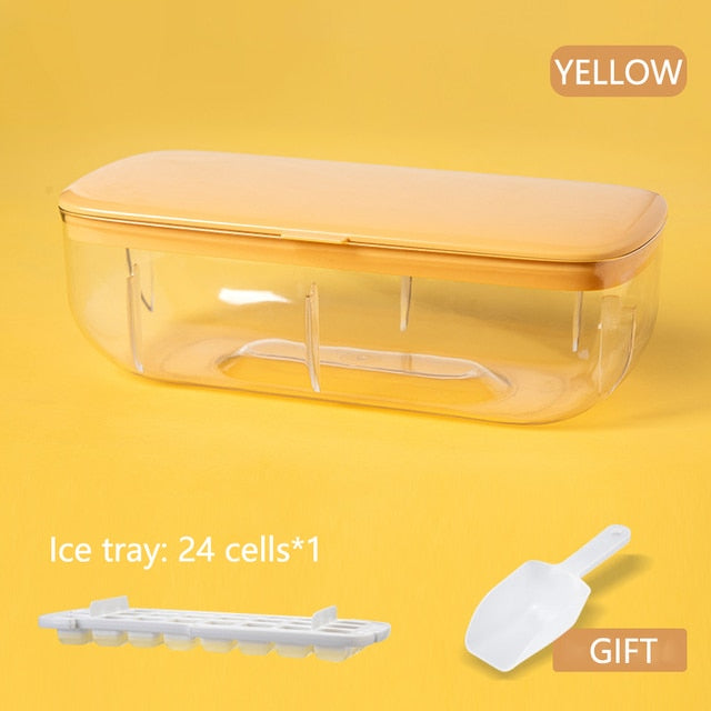 Double Layer Lazy Ice Maker Storage Box - Image 12