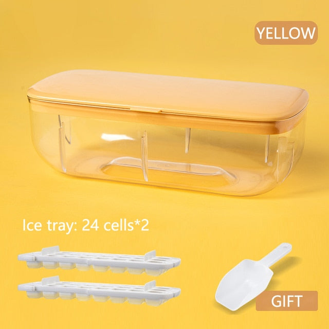 Double Layer Lazy Ice Maker Storage Box - Image 6