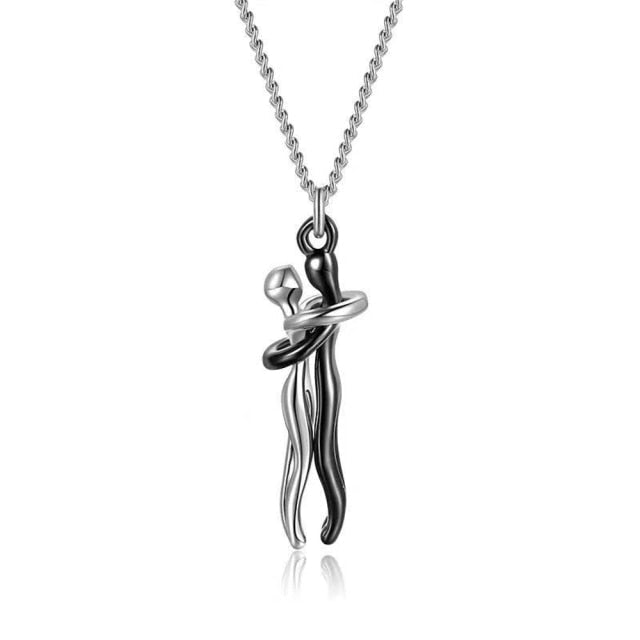 Forever Hug Couples Necklace - Image 3