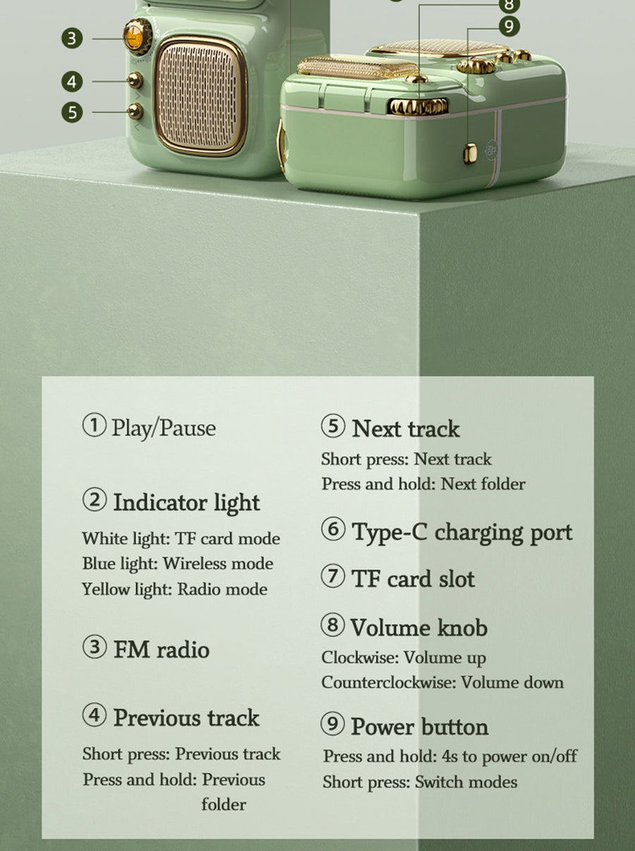 Bluetooth  Earbuds Headset Mini Speaker - Image 11