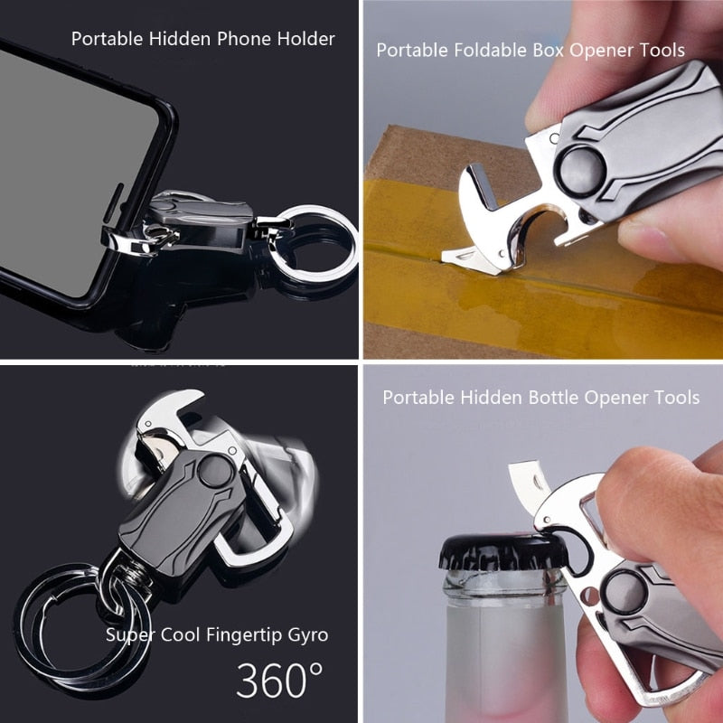 Multifunctional Heavy Duty Key Chain Tool