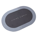 Elegant Non-Slip Quick Drying Bathroom Mat