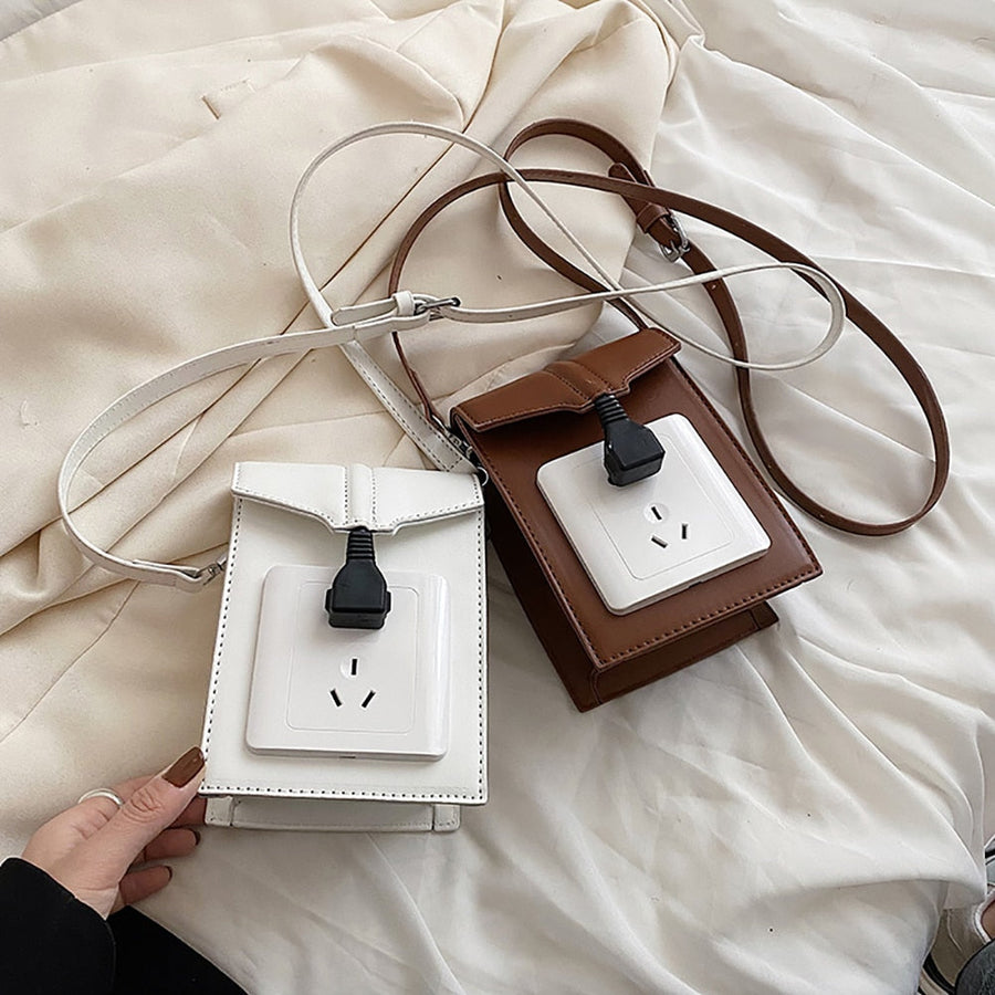Creative Socket Plug Shoulder Women Bags - Image 0