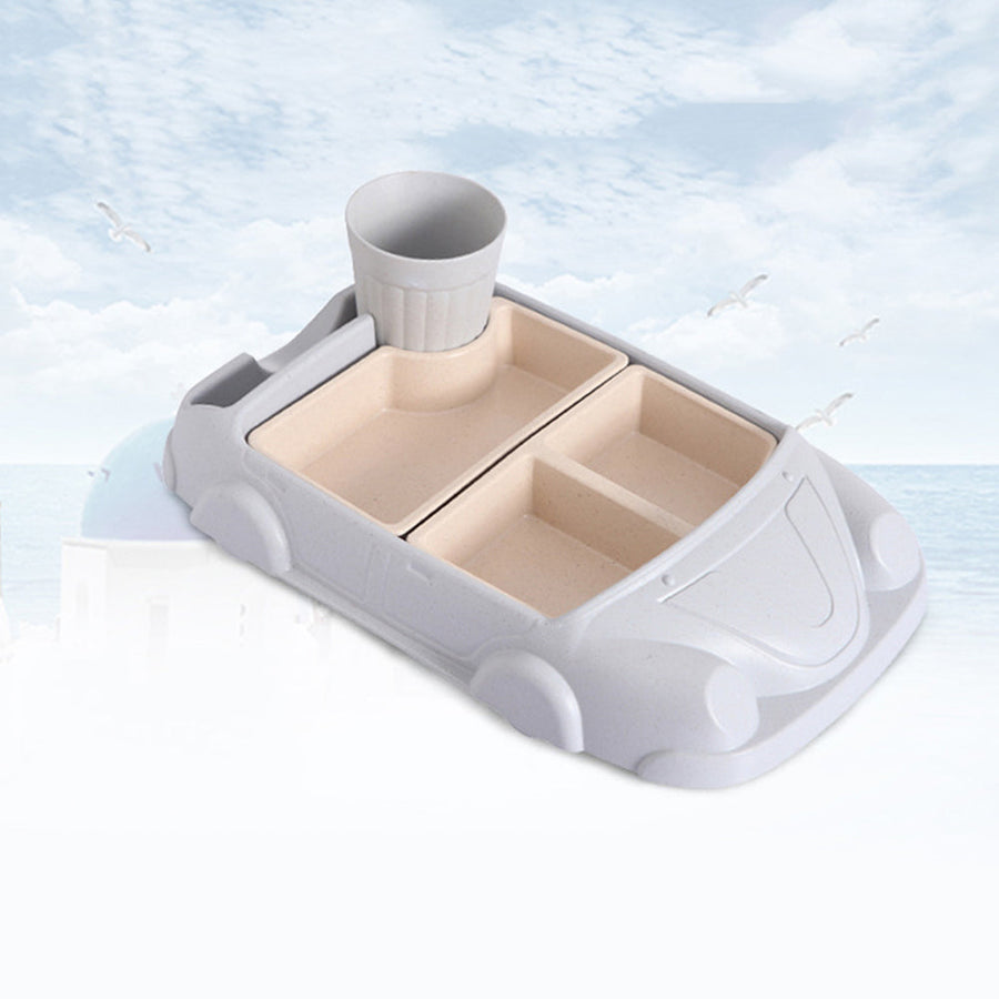 Baby Bamboo Car Shape Food Containers - Image 6
