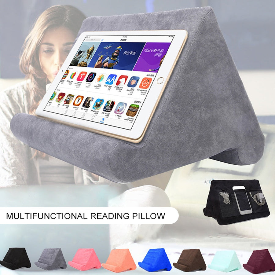 Soft Tablet Phone Support Pillow Holder - Image 0